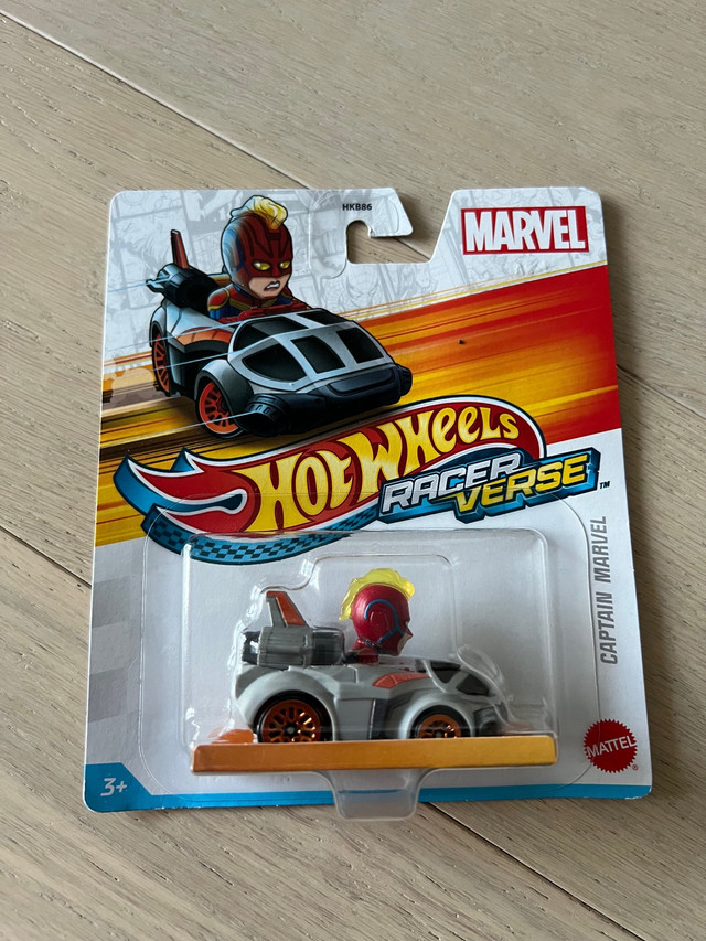 Captain Marvel (Marvel) 2023 Hot Wheels Racer Verse Mix B in Toys & Games in Vancouver