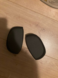 Strap pads for car seat 