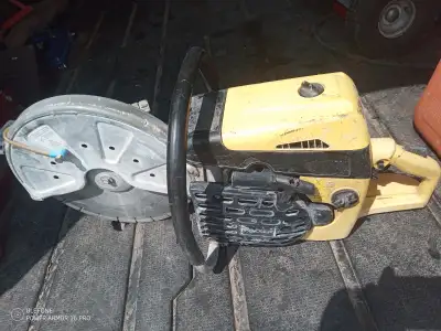 I am selling my Wacker 14" concrete saw it is in good working condition. German Made tough, reliable...