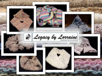 HANDCRAFTED KNITTED SCARVES - Warm'n'cozy - ONLY 3 LEFT!