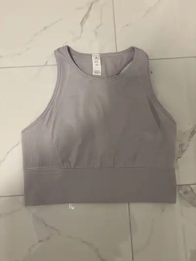 2 Lululemon bras in excellent condition, size 8. Both barely worn, they look brand new. Asking $25 e...