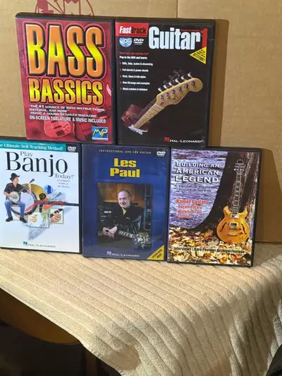 how to play banjo,etc. dvds, View more