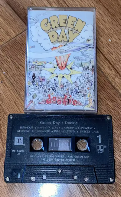 Green Day - Dookie (Cassette, 1994, Canada) Vintage Tape, View more