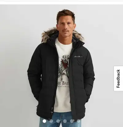 Eddie bauer winter jacket XL brand new, View more