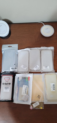 Cell phone screen protectors and cases 