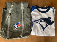 Blue Jays bag and T-shirt 