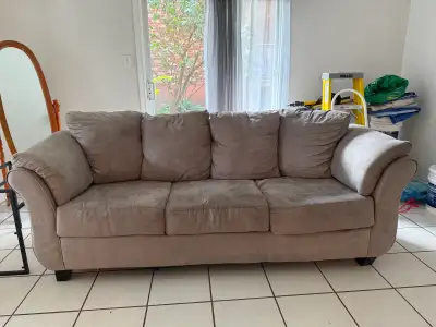 Couch and love seat, View more