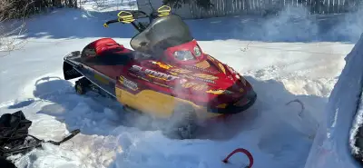 Machines in decent shape, seat needs a bit of work, tracks in good shape, 128 ish compression last y...