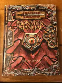 DUNGEONS & DRAGONS MANUALS 3RD EDITION