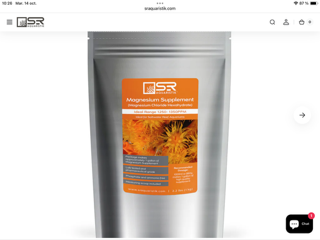 SUPPLÉMENT DE MAGNESIUM SR AQUARISTIK 1 KG - NEUF, View more