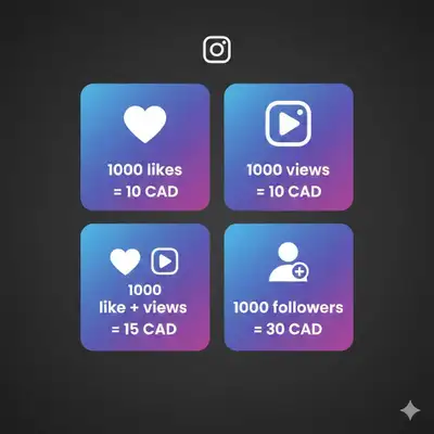  Instagram Likes, Follow, views, View more