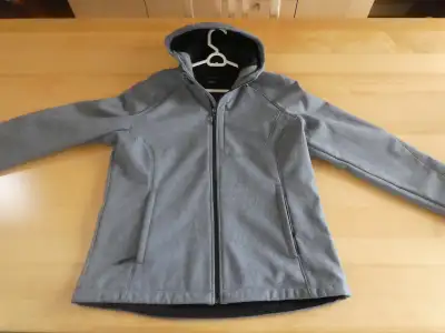 Too short for wife..never worn..believe from costco..xl..nice looking..lined..