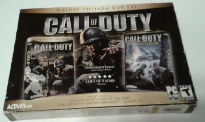 Call of Duty Deluxe Edition Box Playstation 2, View more