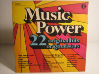 1974 K-TEL  - MUSIC POWER LIMITED EDITION VARIOUS VINYL RECORD