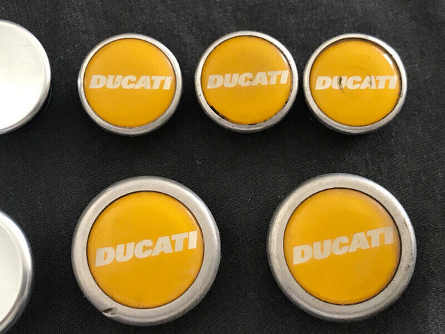 New Ducati Performance yellow frame plugs 748,916,996,998,SBK109 in Other in City of Toronto - Image 3