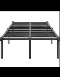 HAAGEEP Metal Bed Frame Queen Size - 20 Inch Platform Bed Frames