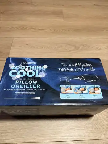 BRAND NEW NOVAFORM SOOTHING COOL MEMORY FORM PILLOW, View more