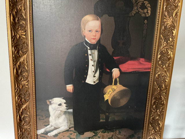 Picture …Boy with dog in Home Décor & Accents in Charlottetown - Image 2