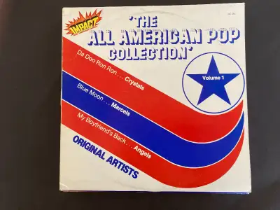 Vintage Vinyl The All American Pop Collection 5 Volumes,  5 lps, View more