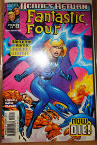 The Fantastic Four Marvel Comics 1998 SIX Comics Available