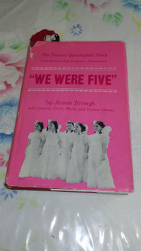 Vintage book WE were five the dionne quintuplet story book