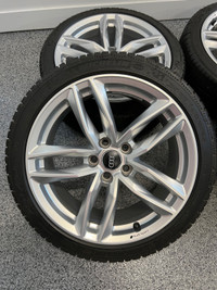 Audi Genuine mags & winter tire 18”