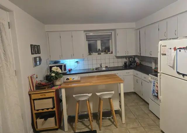 Appartement 3 1/2 à louer, sous-sol, prix 1200$,rien inclus, Tri