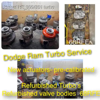 2008 to 2018 -2019 to 2024 TURBOS dodge and ram turbo factory VGT Holset With new actuators calibrat...