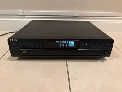 Sony CDP-CE345 5 CDs Changer Player, Tested, View more