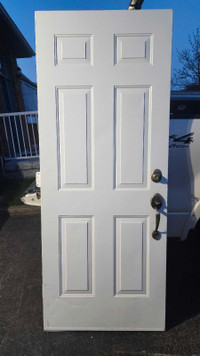 Entry Exterior Steel Door ($60 - FIRM)