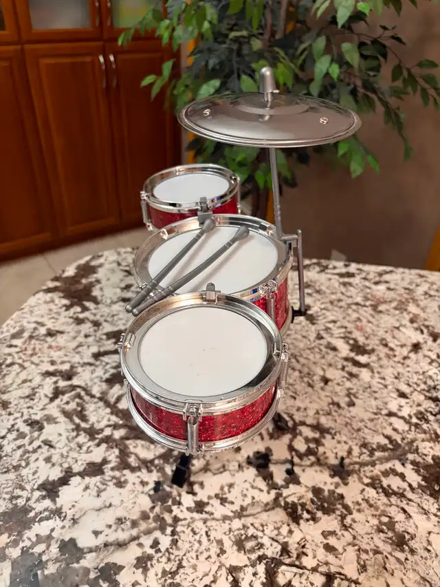 Desktop/Tabletop Drum Set - Playable in Drums & Percussion in Saskatoon - Image 5