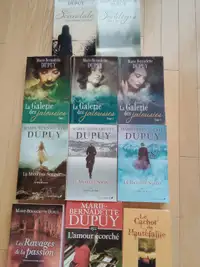 52 livres auteurs connus Marie Bernadette Dupuy et autres 3$ CH.