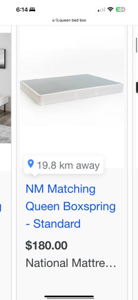 Queen bed box