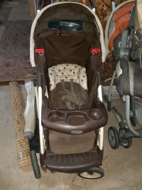 Baby Stroller, Brown