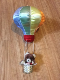 Stuffed hot air balloon