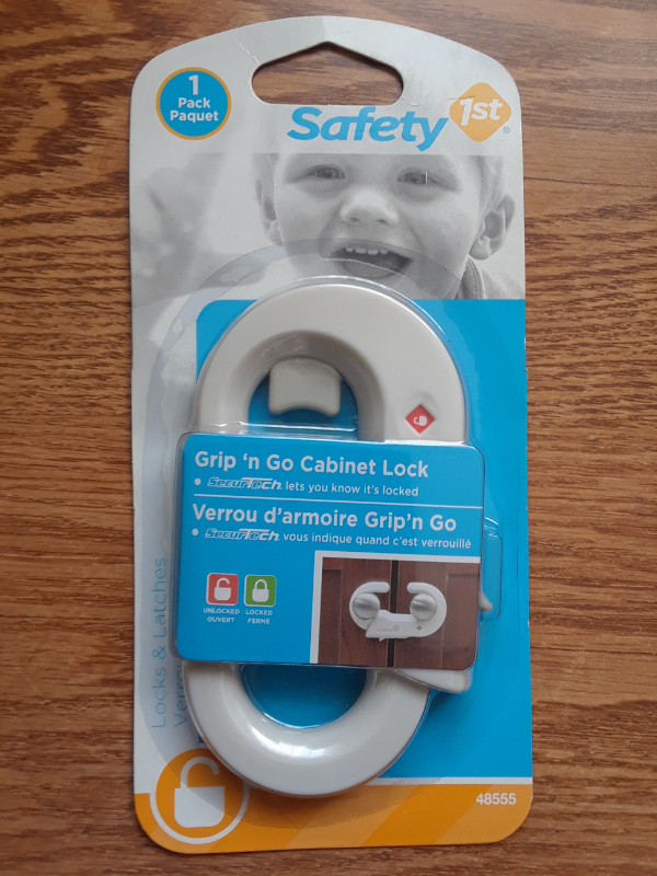 Safety Grip’n Go Cabinet Lock in Gates, Monitors & Safety in Mississauga / Peel Region