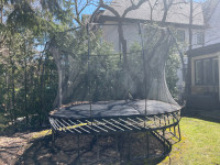 Spring free trampoline for sale  13x13