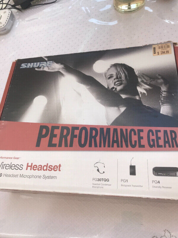 Headset système (microphone portatif)$150 dans Appareils électroniques  à Longueuil/Rive Sud - Image 2