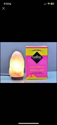 Himalayan pink salt lamp for sale!