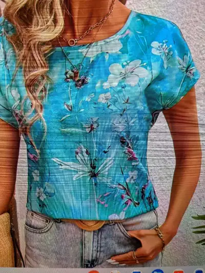 Short Sleeve Blouse, View more