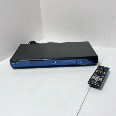 Sony bdp-bx1 bluray player with remote control and hdmi, View more