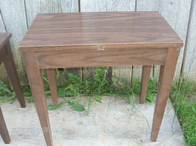 Oak Simulated   "END TABLES" in Other Tables in Ottawa - Image 4