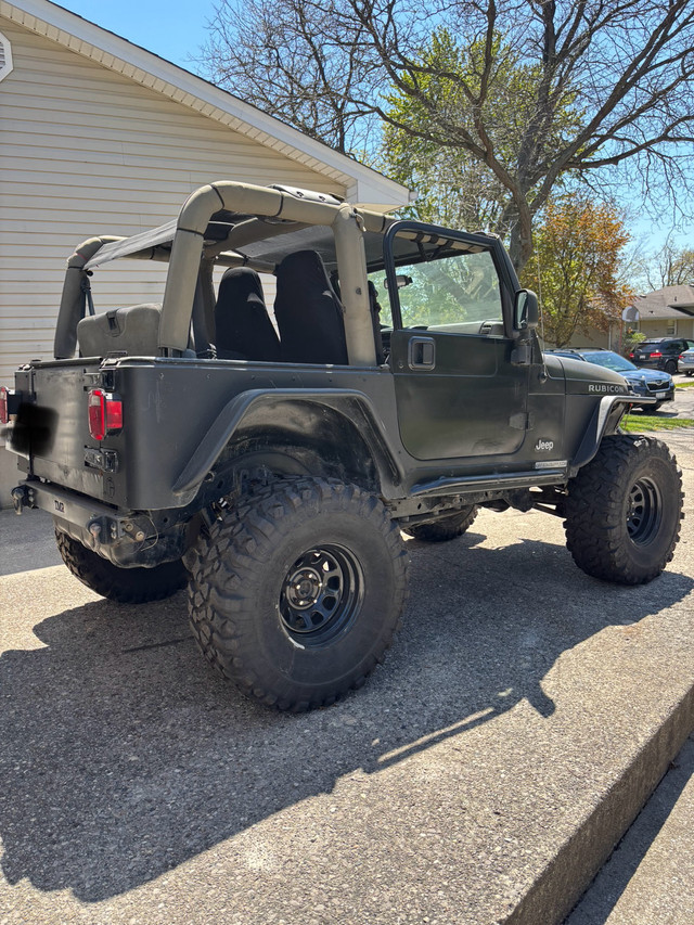 2003 Jeep TJ Rubicon Automatic in Cars & Trucks in Sarnia - Image 3