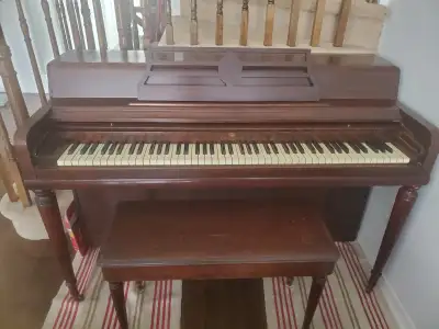 Wurlitzer Upright piano, all keys and pedals functioning well