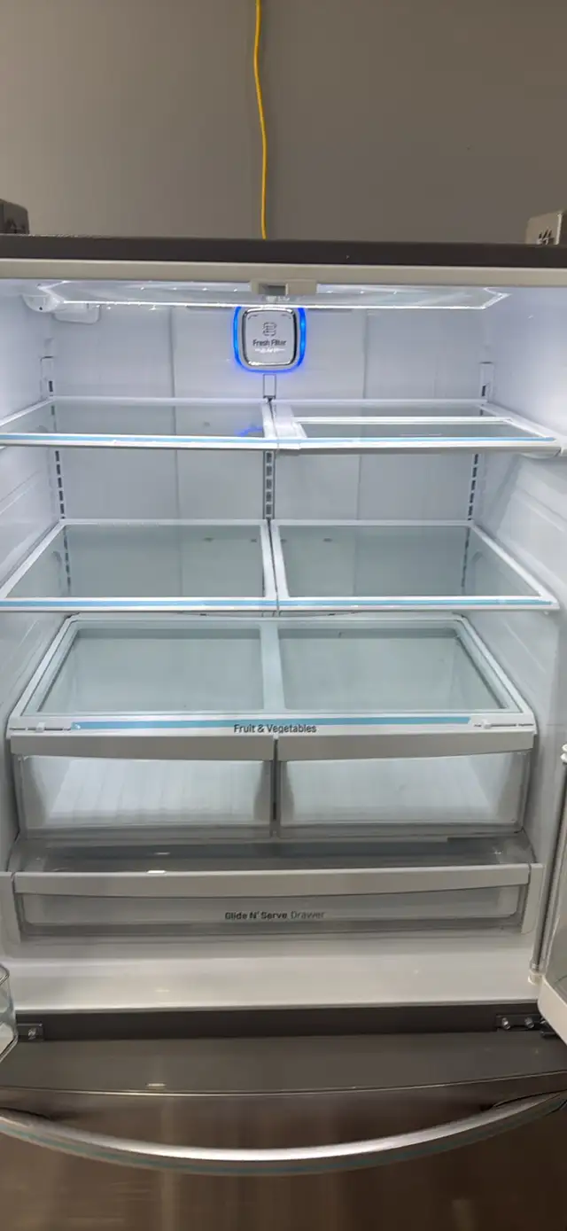 36 inch LG French door stainless steel fridge  in Refrigerators in Hamilton - Image 3