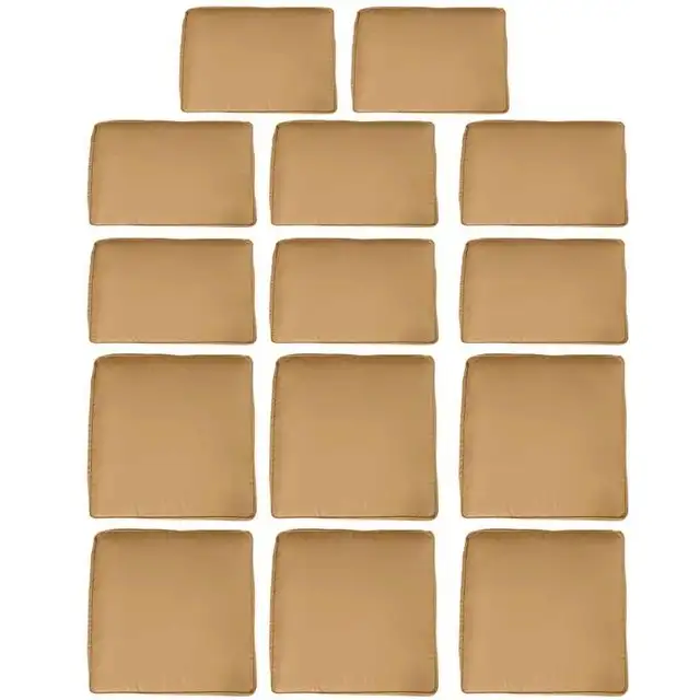 Outdoor 14pc Cushion  Cover Replacement Set - No Cushion In628632627411221217