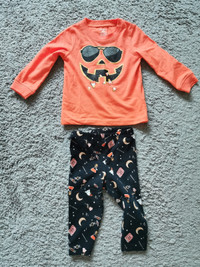 18 months Halloween Shirt and Pants for Baby Toddler