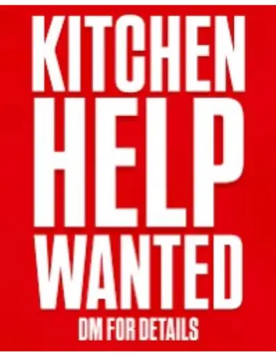 Kitchen Help Wanted, View more