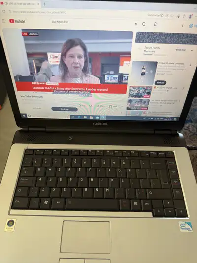 Toshiba Laptop, View more
