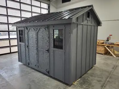 8x12 Side Utility Shed Free Delivery, View more